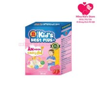 Nước yến Kid’s Nest Plus cho trẻ em hương cam lọ 70ml