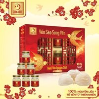 Nước Yến Nguyên Chất 13% Song Yến (Lốc 6 Lọ x 70ml)