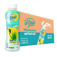 Nước yến nha đam A-DEW chai 450ml