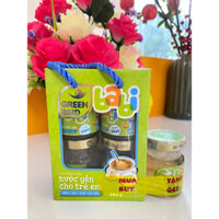 Nước yến Nutri Nest Green Bird Babi vani lốc 4 hũ 72g + TẶNG 1 HỦ