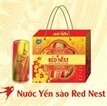 NƯỚC YẾN REDNEST XÁCH 6 LON 180ML NƯỚC YẾN REDNEST XÁCH 6