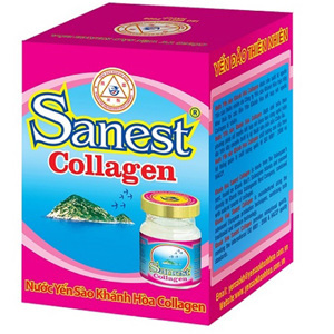 Nước yến Sanest collagen Khánh Hòa - 70ml