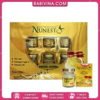 Nước Yến Sào Cao Cấp Nunest Không Đường - Hộp 6 Lọ (6 x 70ml) | Bổ Sung Dinh Dưỡng - Tăng Cường Sức Đề Kháng | Mua Hàng Chính Hãng, Giá Rẻ Nhất Tại Babivina