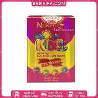 Nước Yến Sào Cao Cấp NUNEST KIDS Lọ 70ml | Cho Bé Từ 1 Tuổi, Giúp Bé Tăng Cường Sức Khỏe - Ăn Ngon | Mua Nunest Kids Chính Hãng, Giá Rẻ Nhất Tại Babivina