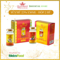 Nước Yến Sào cao cấp Queennest 25% - 150ml (Hộp 2 hũ)