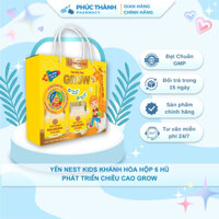 Nước Yến sào Khánh Hòa Kids Nest Grow lọ 70ml giúp tăng chiều cao cho trẻ với 35% Yến sào