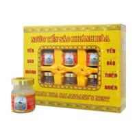 Nước Yến Sào Khánh Hoà Sanest Hộp 6 Lọ