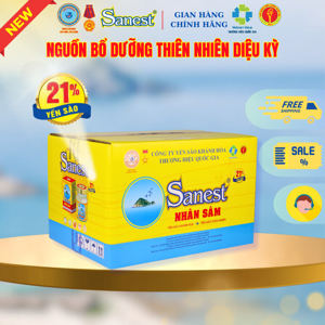 Nước yến sào nhân sâm Khánh Hòa - Thùng 105 lọ 70ml