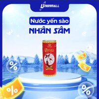 Nước Yến Sào Pomnest Nhân Sâm Lon 240ml - Lốc 6 Lon