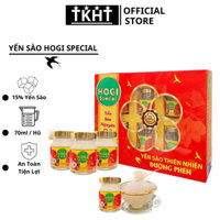 Nước Yến Sào Thiên Nhiên Đường Phèn Cao Cấp 15% Tổ Yến Hogi Special (SP002615)