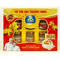 Nước yến sào thiên nhiên Evernest canxi & xương khớp 20% tổ yến cao cấp (6 lọ x 70ml)