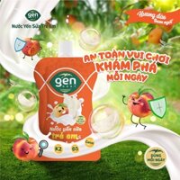 Nước yến sữa trẻ em hương đào hộp  10 túi 105ml