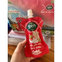 Nước yến sữa trẻ em hương dâu,hương cam hộp 10 túi