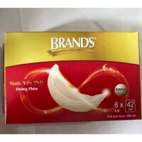 Nước yến thật Brand’s đường phèn hộp 6 hũ x 42g