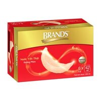 Nước Yến Thật Không Đường, Classic Genuine Bird`s Nest, Sugar Free, 6 Chai (252ml) - BRAND'S