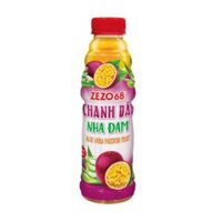 Nước ZEZO68 chanh dây nha đam chai 500ml - Thùng 24 chai x 500ml