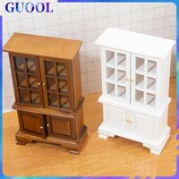 Nuolux 1 Phụ Kiện Bằng Gỗ Nhà Búp Bê Nhà Thu Nhỏ 1: 12 Tủ Bếp Nội Thất Nhà Búp Bê Tủ Cho Nội Thất Tủ