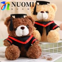 Nuomi Đồ chơi nhồi bông gấu Cử nhân, Búp bê gấu tốt nghiệp mũ bác sĩ 23 / 28cm dễ thương, Quà tặng kỷ niệm Búp bê động vật gấu nhồi bông mềm Quà tặng sinh nhật