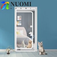 NUOMI Rèm màn hình lưới chống muỗi NUOMI, Thiết kế dây kéo Rèm cửa lưới bền, Dễ dàng lắp đặt thoáng khí DIY chống muỗi Đồ dùng phòng màn hình cửa thú cưng