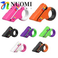 Nuomi Thanh trượt ngón tay quay, Đồ chơi Spinner cầm tay êm dịu, Di động nhỏ gọn 7 màu 3D in hình Fidget Ring Đồ chơi ADHD