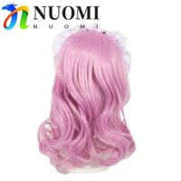 Nuomi Tóc Giả Búp Bê Cotton 20cm, Búp Bê Sang Trọng Màu Sắc Chuyển Đổi Nhiều Màu Sắc Tóc Xoăn Dài Tóc Giả, Búp Bê Cotton Tóc Giả Màu Hồng Đen Thủ Công 20cm Phụ Kiện Búp Bê Tóc Búp Bê Cotton