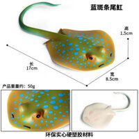 Nuốt chửng cá chình rộng họng cá mô hình mô phỏng nhựa động vật biển đồ chơi lươn biển cá câu cá đố