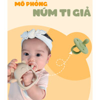 Nướu cao su silicone Babyboom Gặm nướu silicone cao cấp siêu mềm, giảm ngứa nướu, an toàn cho bé