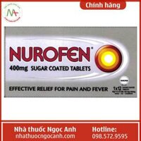 Nurofen 400mg sugar coated tablets