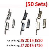 Nút âm lượng điện thoại cho Samsung Galaxy J5 J7 kim loại 2017 J510 J710, khung vỏ mới, các bộ phận phím bên