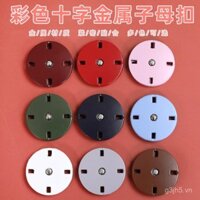 Nút bấm ẩn, nút bấm vô hình, nút bấm kim loại chống lộ cho áo len, áo khoác, áo jacket, nút bấm