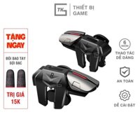 Nút bấm chơi game G21 bắn Pubg Mobile Free Fire 6 ngón cực nhạy kẹp rộng 13mm dùng cho mọi điện thoại - Hàng mới về