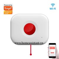 Nút Bấm Wifi Tuya Báo Động Khẩn Cấp SOS Người Già Bệnh Viện Ngân Hàng WOS02 (Smart Life)