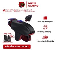 Nút bắn auto tap chơi Pubg, Freefire, Cod...FX3 hỗ trợ sấy nhanh 30 nhịp/s, Nút bấm chơi game cực nhạy và siêu bền