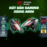 Nút bắn chơi game điện thoại MEMO AK06 gaming nút cơ hỗ trợ chơi game tay cầm 6 ngón ff pubg freefire cod fps - Hàng mới