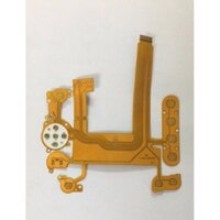 Nút bàn phím MỚI Nắp sau Cáp mềm LCD cho Nikon D700 D750 D7000 Bộ phận sửa chữa máy ảnh kỹ thuật số (Có ổ cắm)