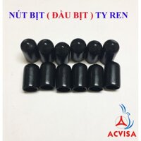 Nút bịt ( Đầu bịt) ty ren M4, M6, M8, M10, M12, M16, M22( Màu Đen)