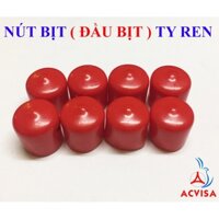 Nút bịt ( Đầu bịt) ty ren M4, M6, M8, M10, M12,M14,M16, M22( Màu Đỏ)