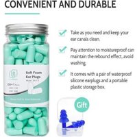 Nút bịt tai chống ồn - LYSIAN Ultra Soft Foam Earplugs, 60 Pair