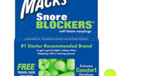 Nút bịt tai chống ồn Mack’s Snore Blockers chất liệu siêu mềm, bảo vệ tai
