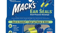 Nút bịt tai có dây Mack’s Ear Seals chống nước, giảm ồn hiệu quả