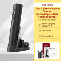 Nút chai rượu vang / Nút chai / Nút chai rượu tự động / Bảo quản chân không / Chiết xuất chân không tự động / Nhựa ABS