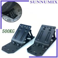 Nút chặn bánh xe ô tô Cấu trúc hình tam giác ổn định Màu đen nhỏ gọn Tiện lợi chống trượt Xe chuyên nghiệp hạng nặng Ổn định