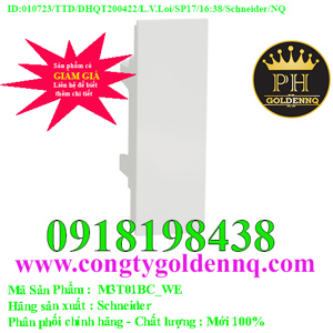 Nút che trơn size S Schneider M3T01BC_WE