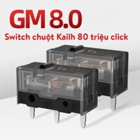 Nút Click Switch Chuột Kailh GM 8.0 Black Mamba Siêu Bền 80 Triệu Click Hàng Chính Hãng