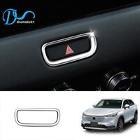 Nút đèn cảnh báo nguy hiểm trên ô tô Viền cho Vezel -V 2021 2022 Chrome