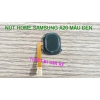 NÚT HOME SAMSUNG A20 MÀU ĐEN