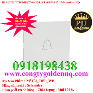 Nút nhấn chuông Schneider M3T31_HBP_WE - Size E