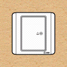 Nút nhấn chuông Sino S66DBP