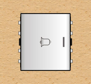 Nút nhấn chuông Sino SCMBP2M