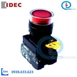 Nút nhấn có đèn loại nhấn giữ Idec Izumi YW1L-MF2E11Q4R
